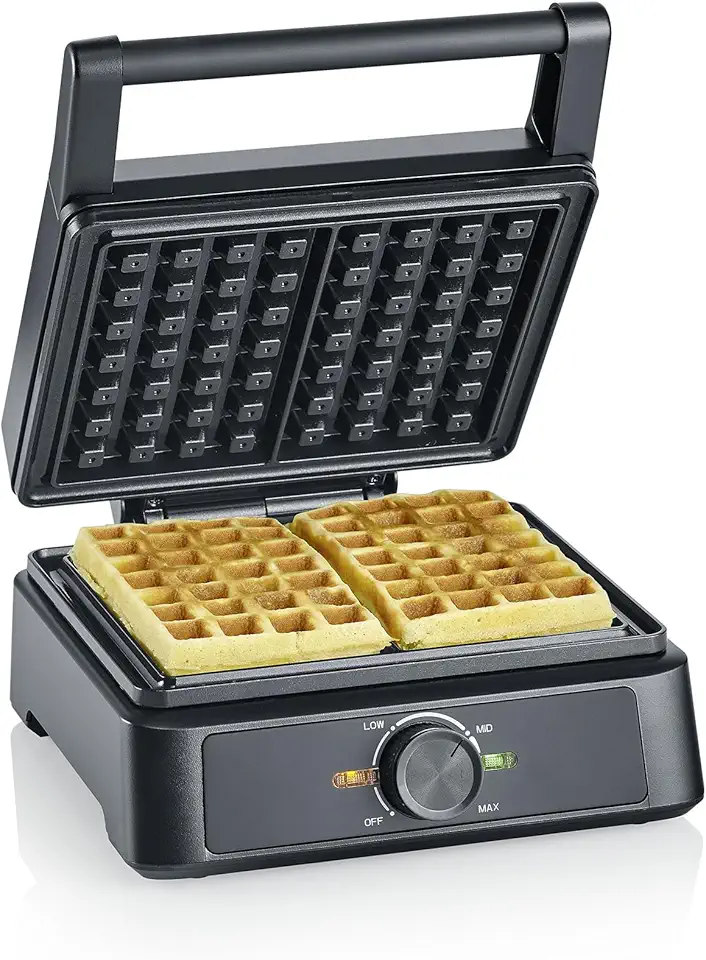 SEVERIN - gaufrier compact - 1600W, antiadhésif, sans PFAS, WA 2130