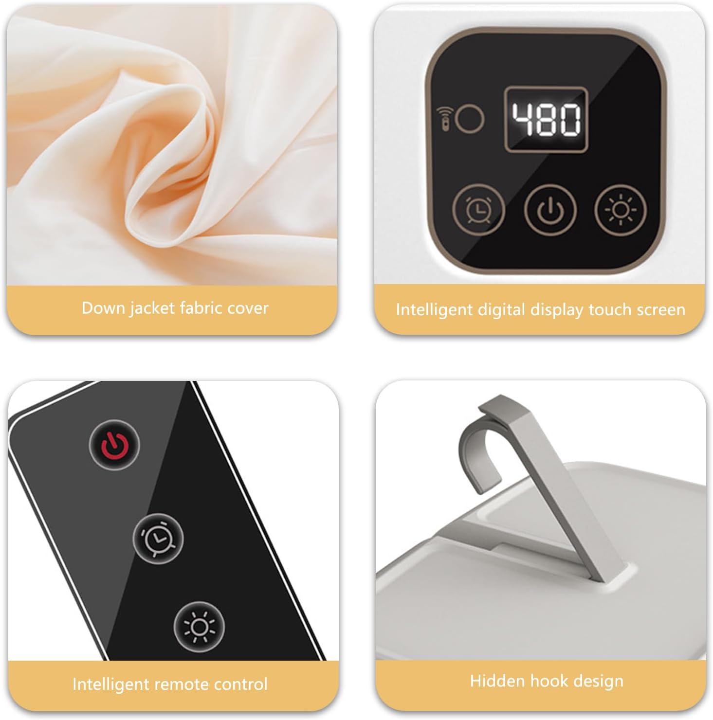 Mini sèche-linge - pompe à chaleur, UV, minuterie, télécommande, compact