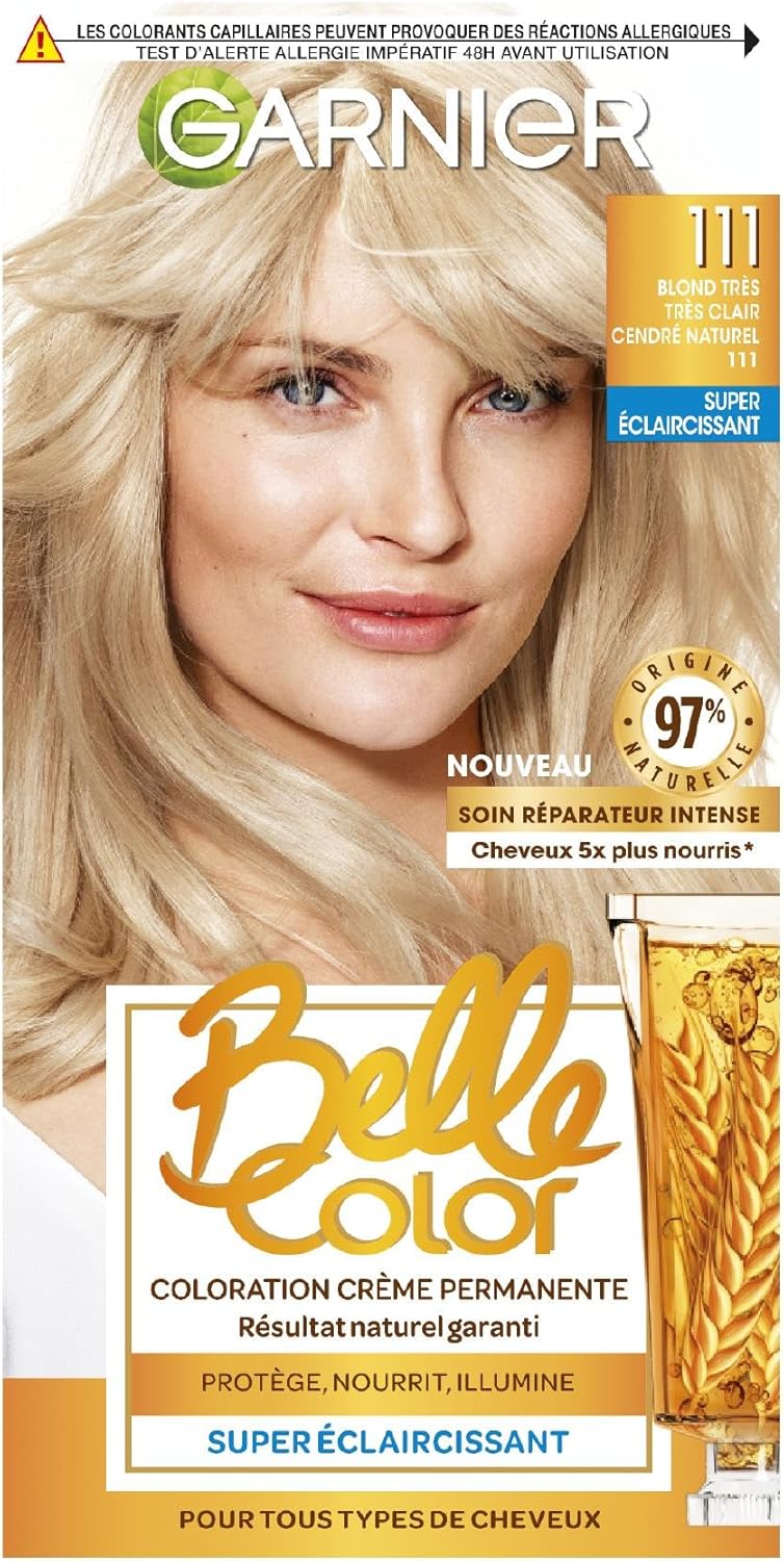 Garnier - Belle Color coloration crème 100ml - blond très clair, 111