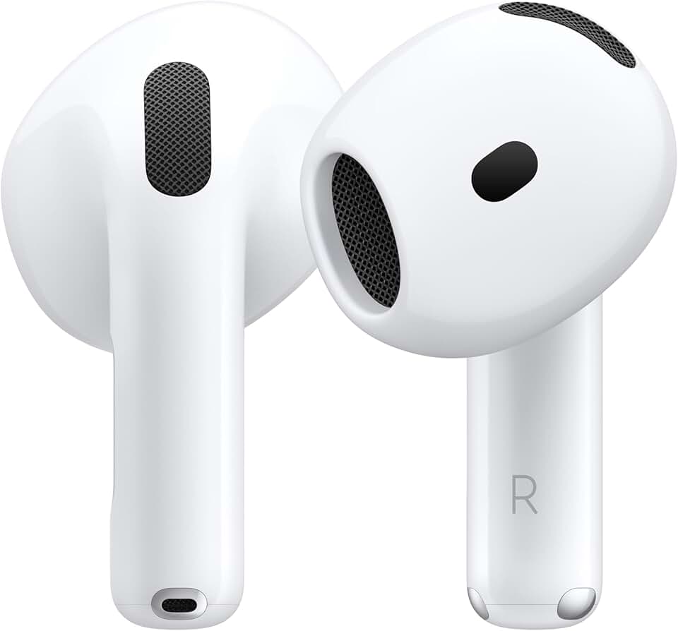 Apple - AirPods 4 - sans fil, réduction de bruit, USB-C, spatial audio