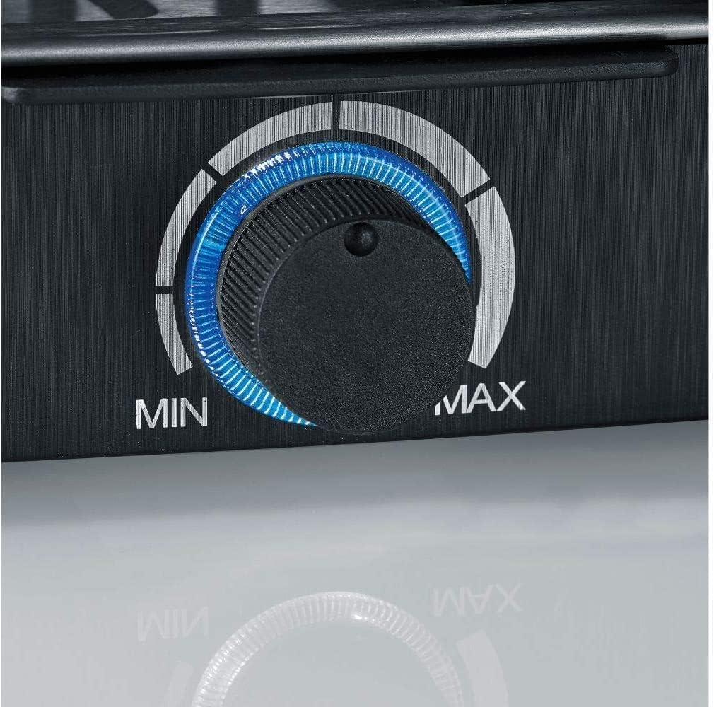 SEVERIN - Raclette gril 8 pers. - 46x23 cm - pierre naturelle, thermostat réglable - RG 2372