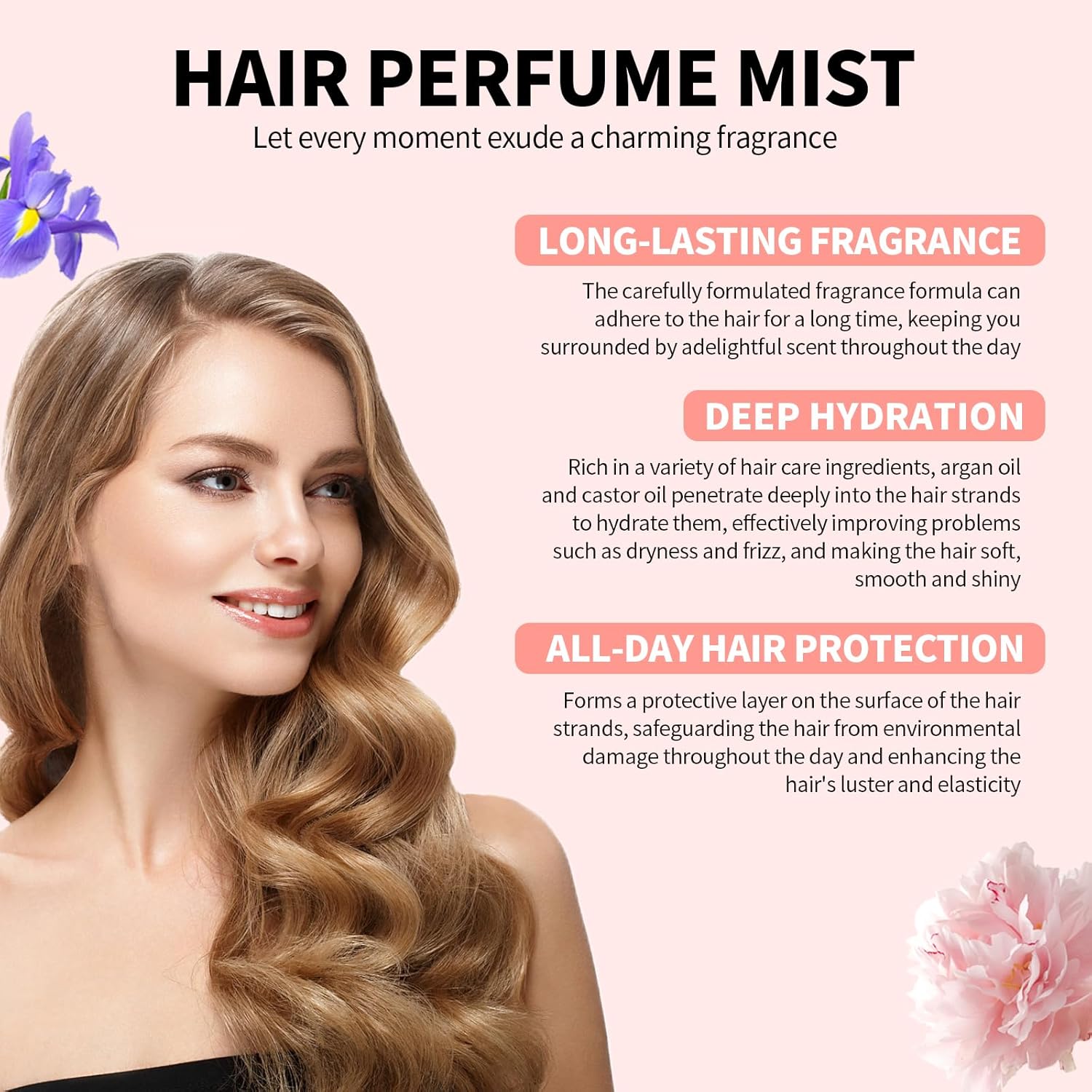 Sevich - Parfum cheveux femme 85ml - senteur gourmande persistante