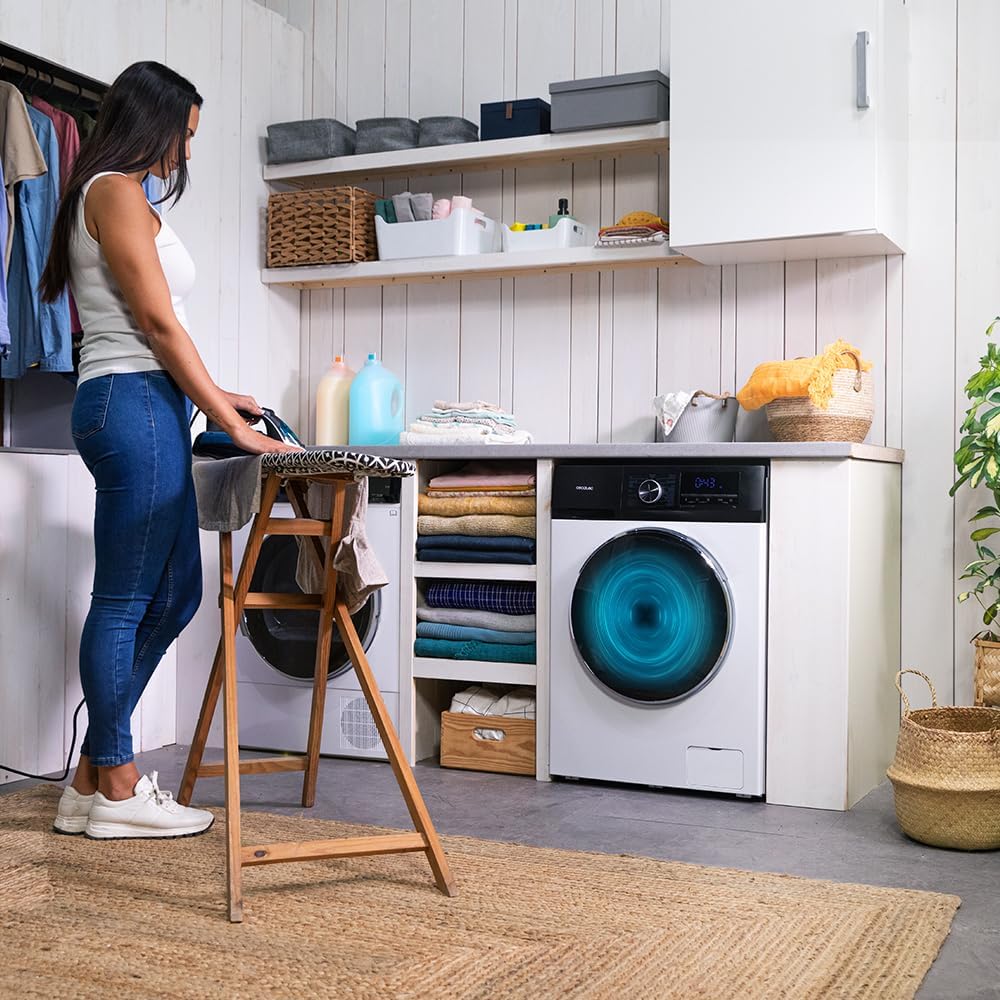 Cecotec - Bolero Dresscode 9500 Inverter - 9 kg - 1400 rpm, 16 programmes, SteamMax