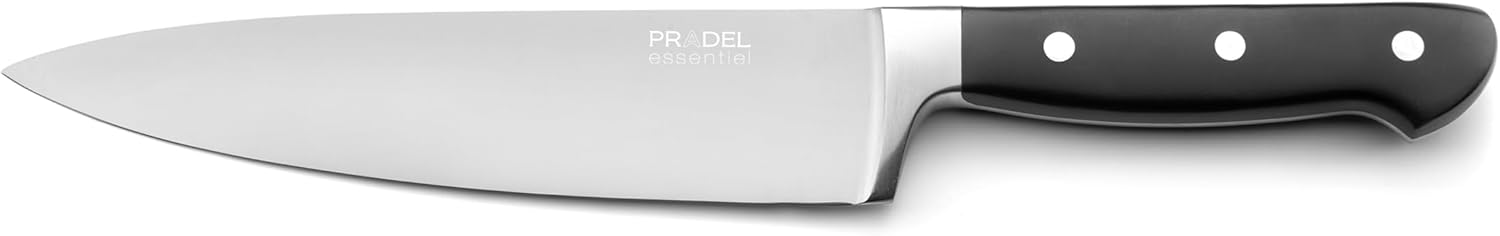 Couteau de chef - Blason - lame 20 cm - acier inox satiné, noir