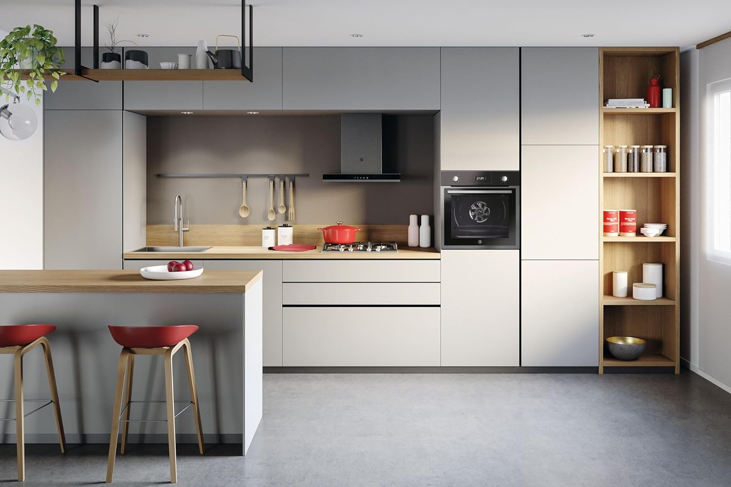 Hoover - Série Hoz - 60 cm - Four pyrolyse multifonction 70L, 7 programmes - HOZ5870IN/1