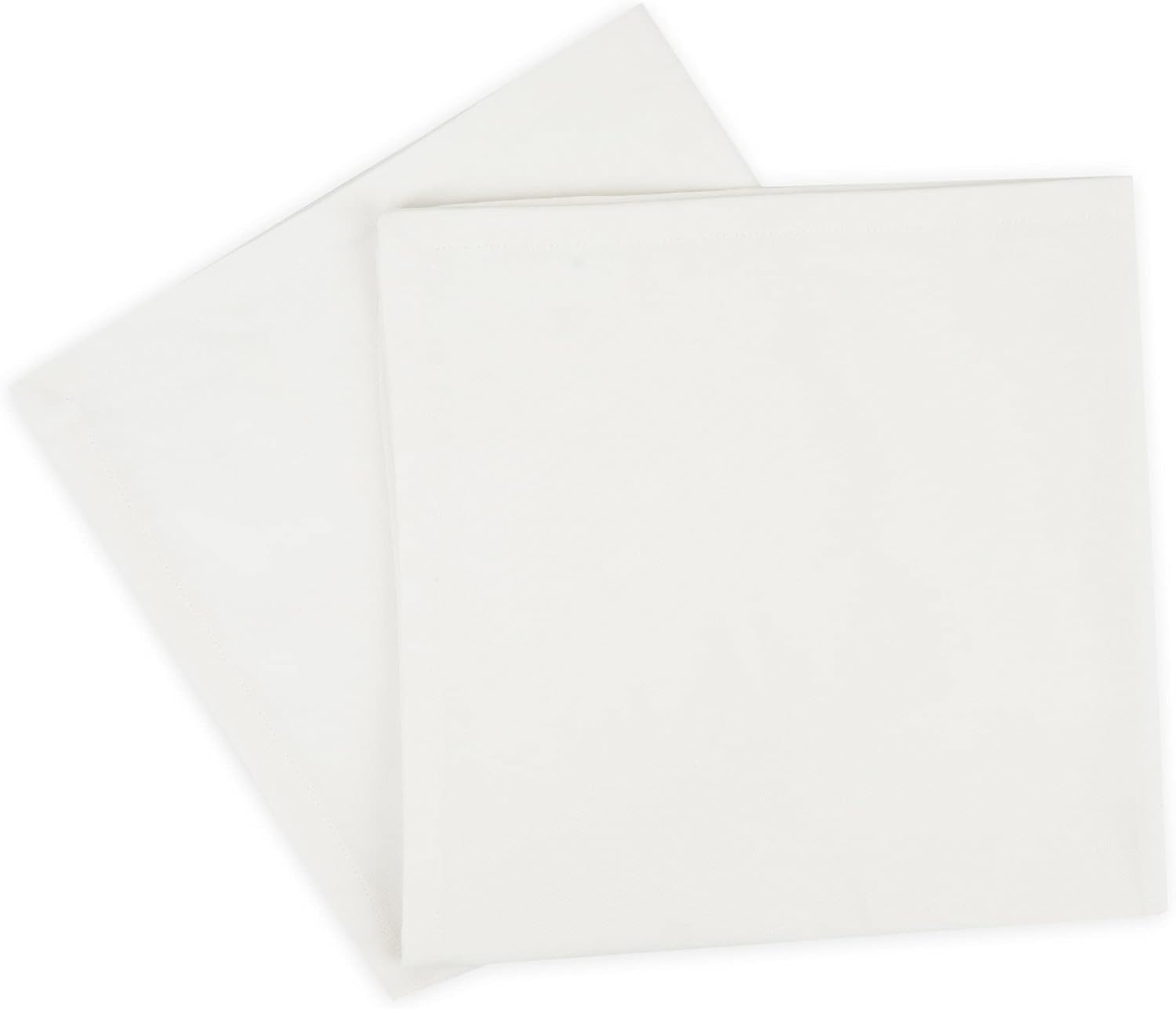 Sweet Needle - Serviettes de Table surdimensionnées 45x45cm - 100% coton, tissu épais, coins arrondis, lot de 4