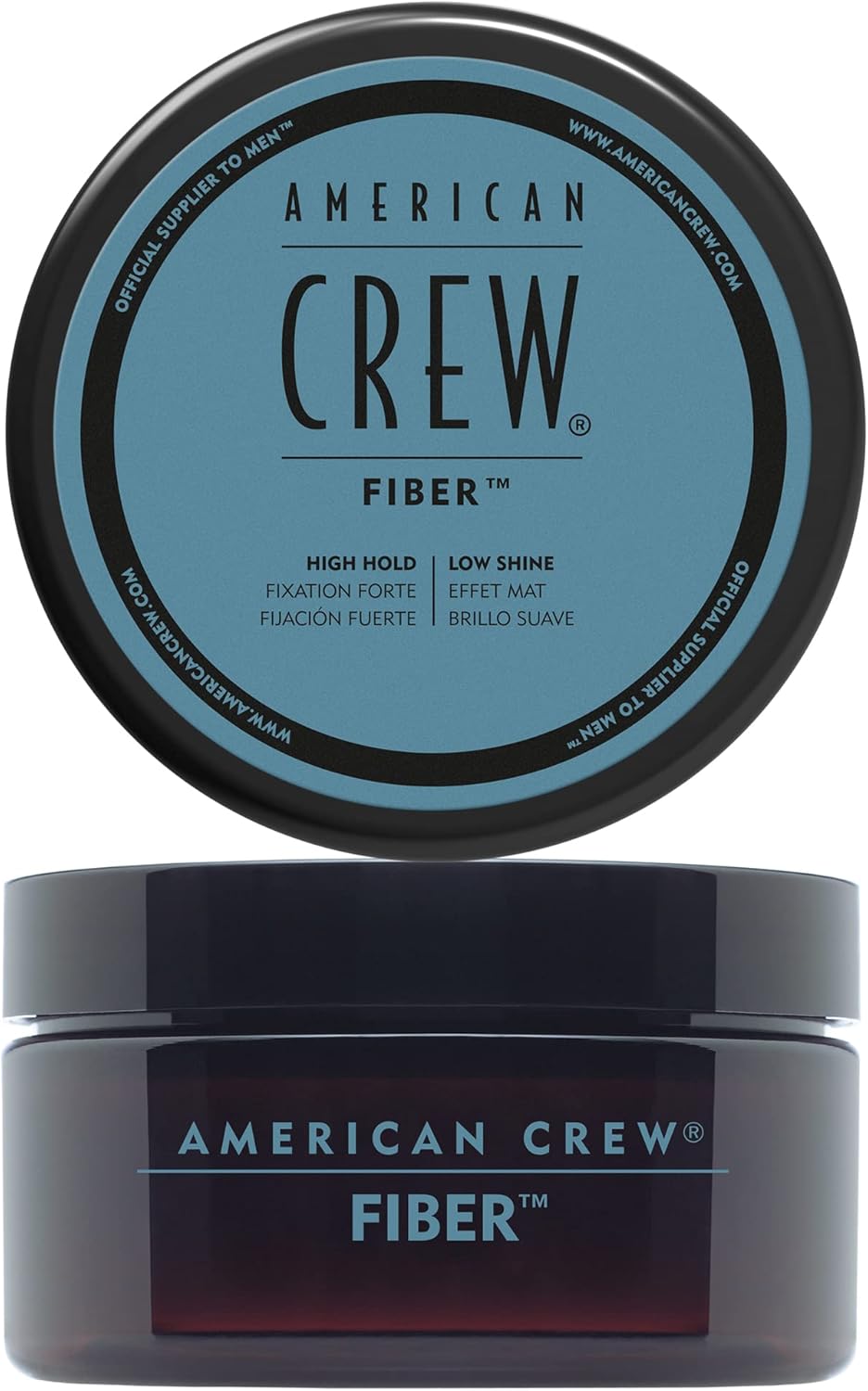 American Crew - Fiber - cire coiffante homme, fixation forte, effet mat