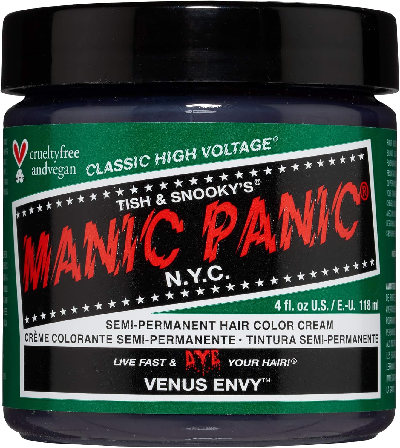 Manic Panic - Cream Formula - semi-permanent - vert Venus Envy