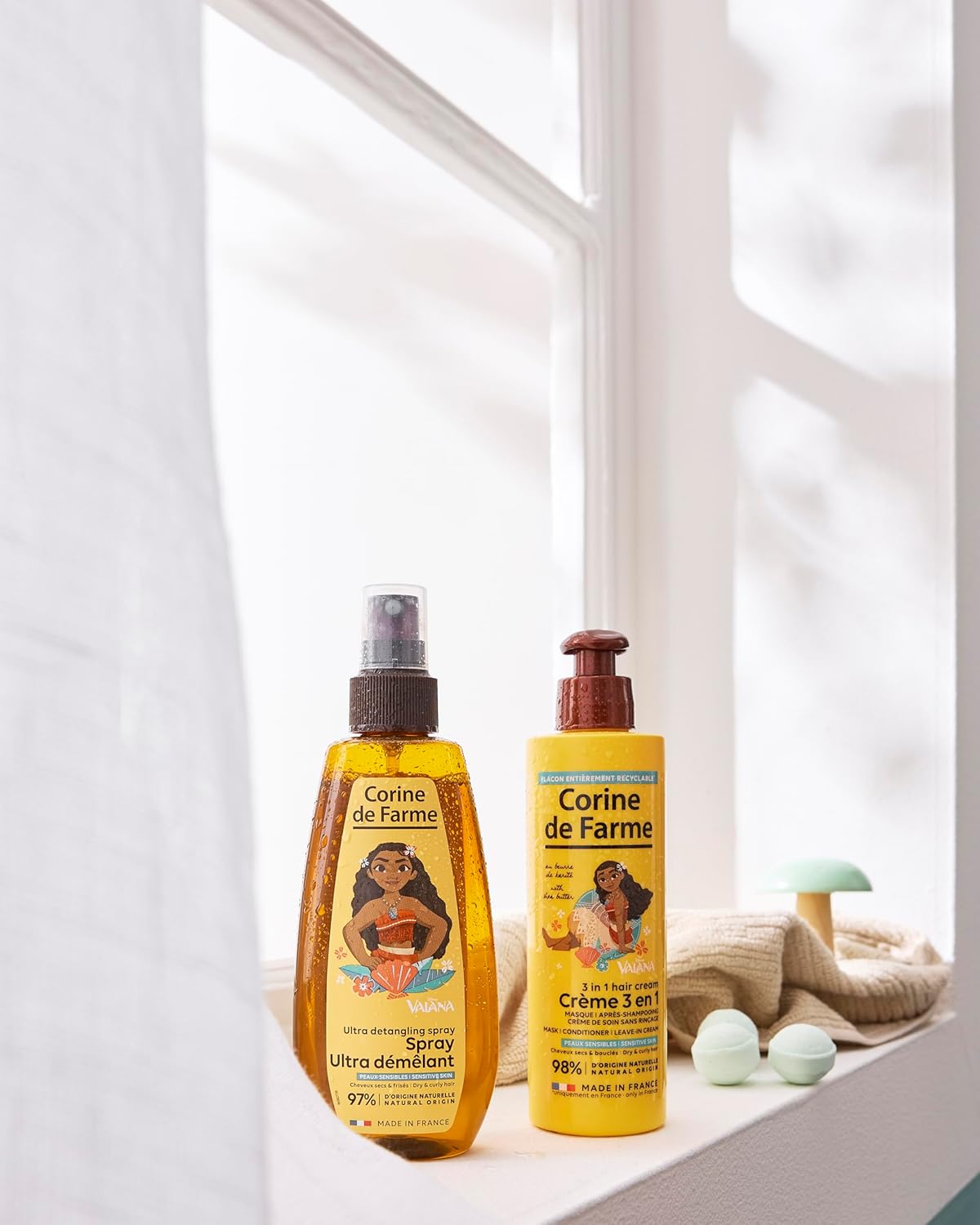 Corine de Farme - Crème 3 en 1 Vaiana 200 ml - Soin enfant karité