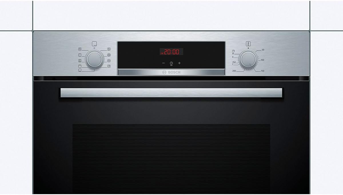 Bosch - Four encastrable Série 4 - 60x60 cm - aqualisis, commandes escamotables - HBA512ES0
