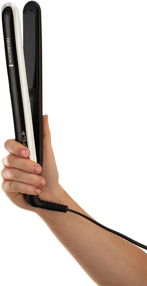 Remington - lisseur Pearl - plaques céramique, LCD, 150-235°C, S9501