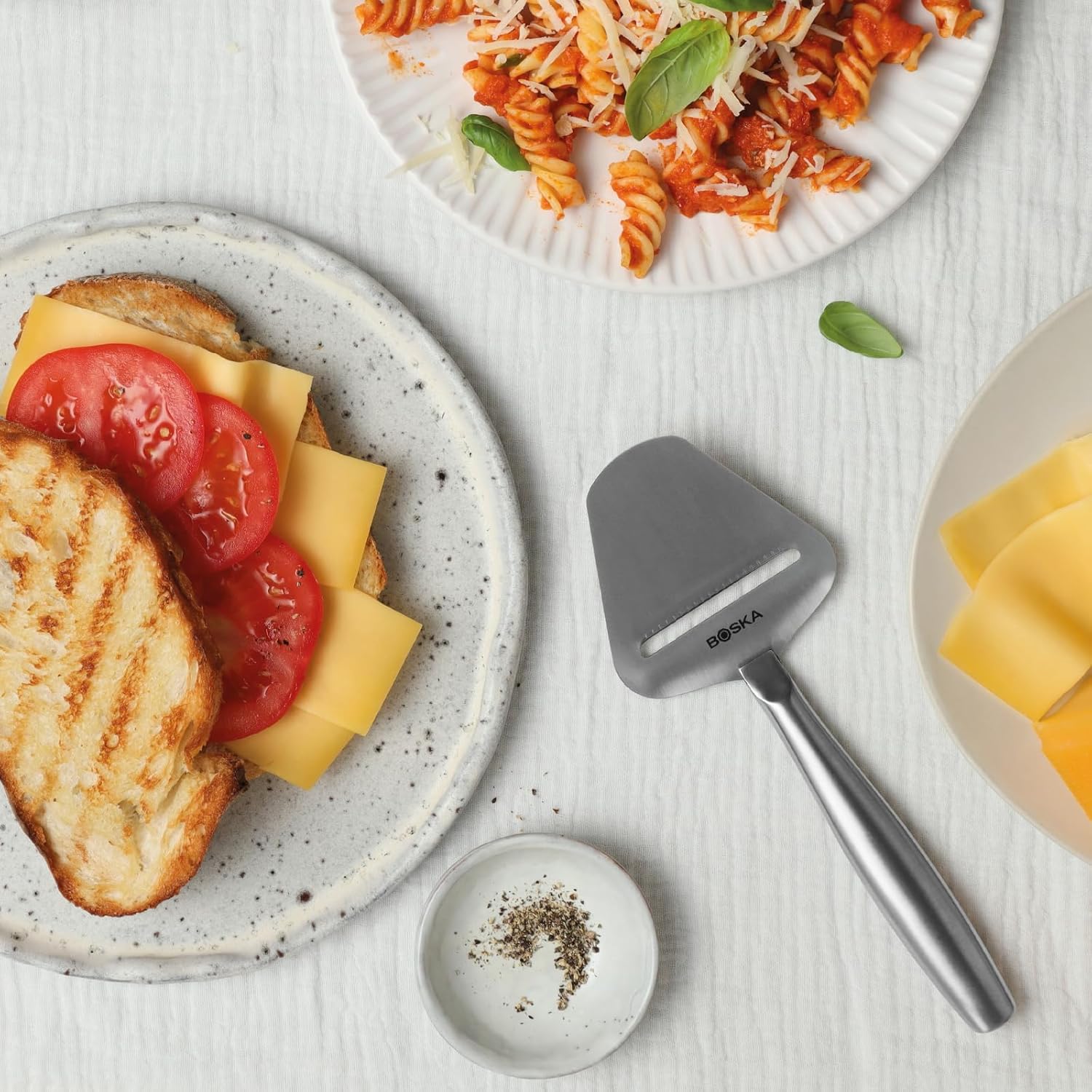 BOSKA - Copenhagen coupe-fromage inox - multifonction, lave-vaisselle