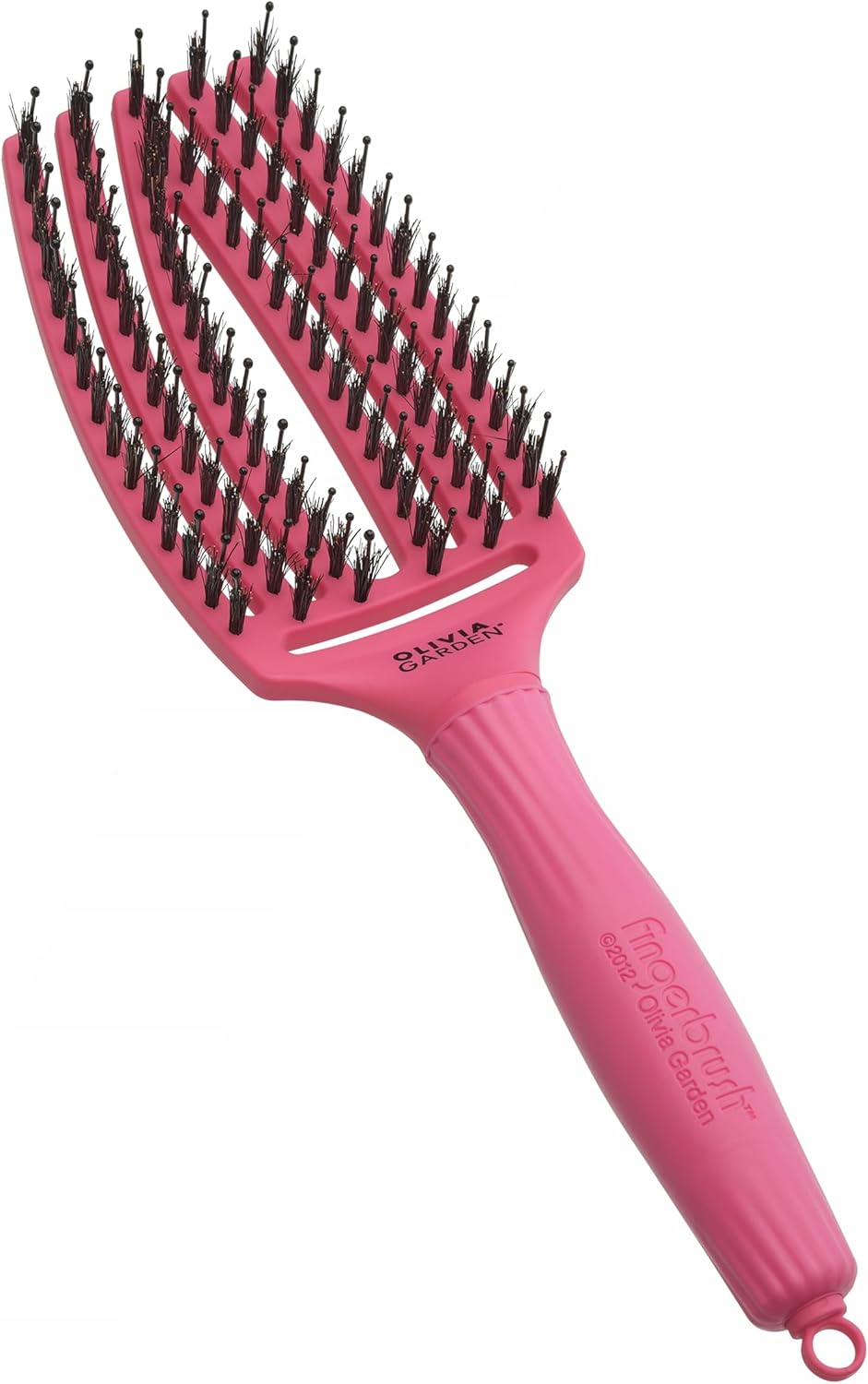 Olivia Garden - Fingerbrush Care Iconic - brosse 22cm - poils nylon & sanglier pour brillance et démêlage