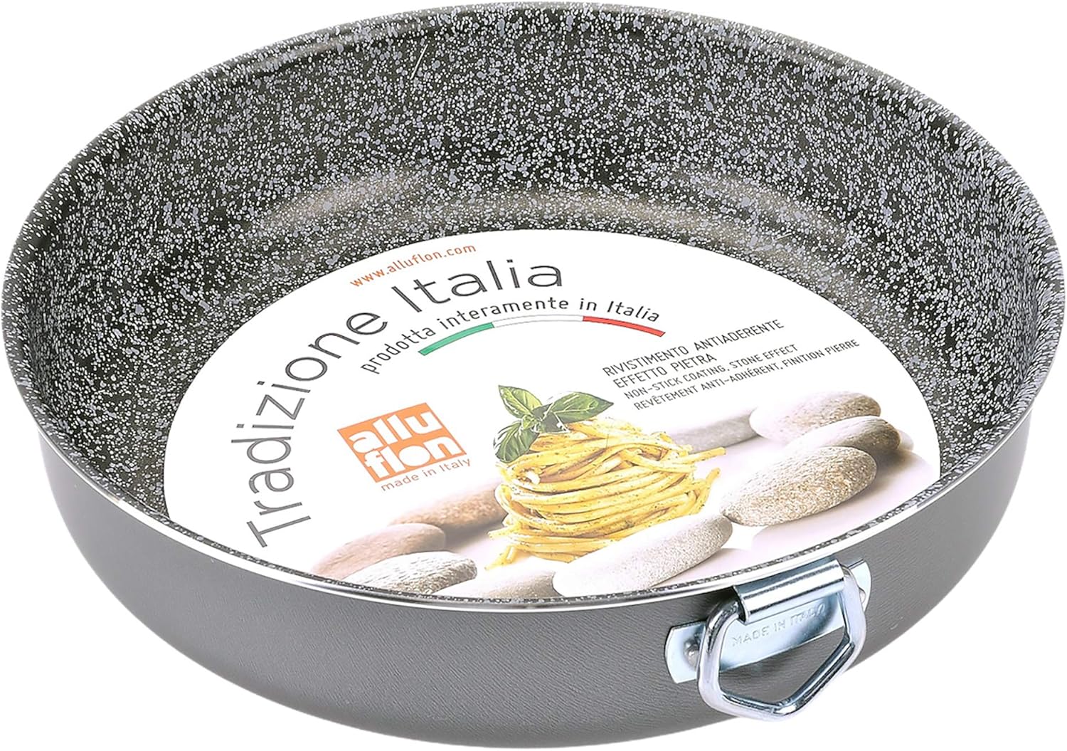 Alluflon - Tradizione Italia tortiere 20 cm aluminium noir