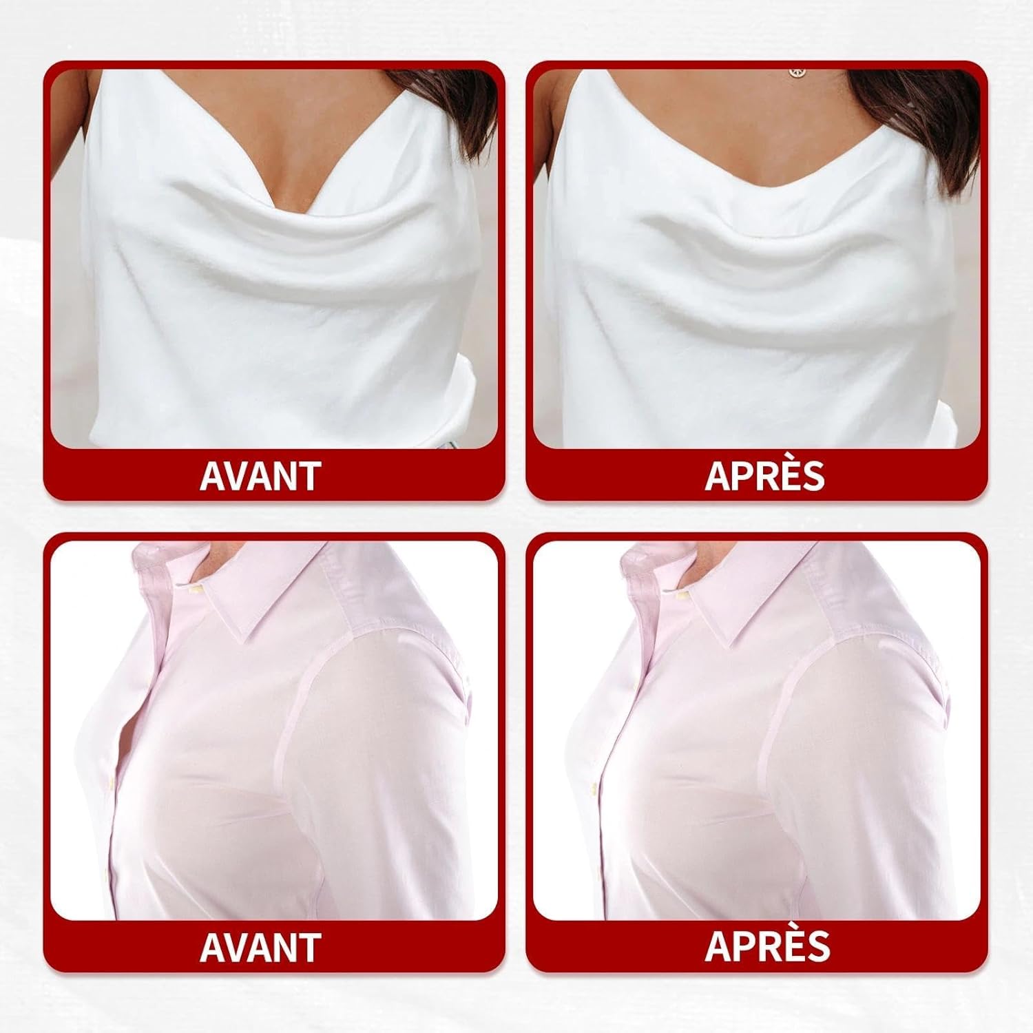 Colle corporelle – bille, 2pcs – résistante sueur, lavable eau, adhésif textile