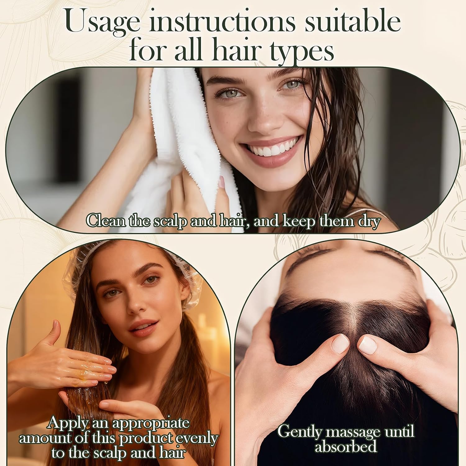 Huile de Batana bio - peigne applicateur - restaure, brillance cheveux