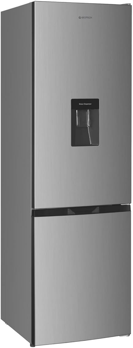 GEDTECH - réfrigérateur combiné bas - 262L, classe E, silver - GCB262SL