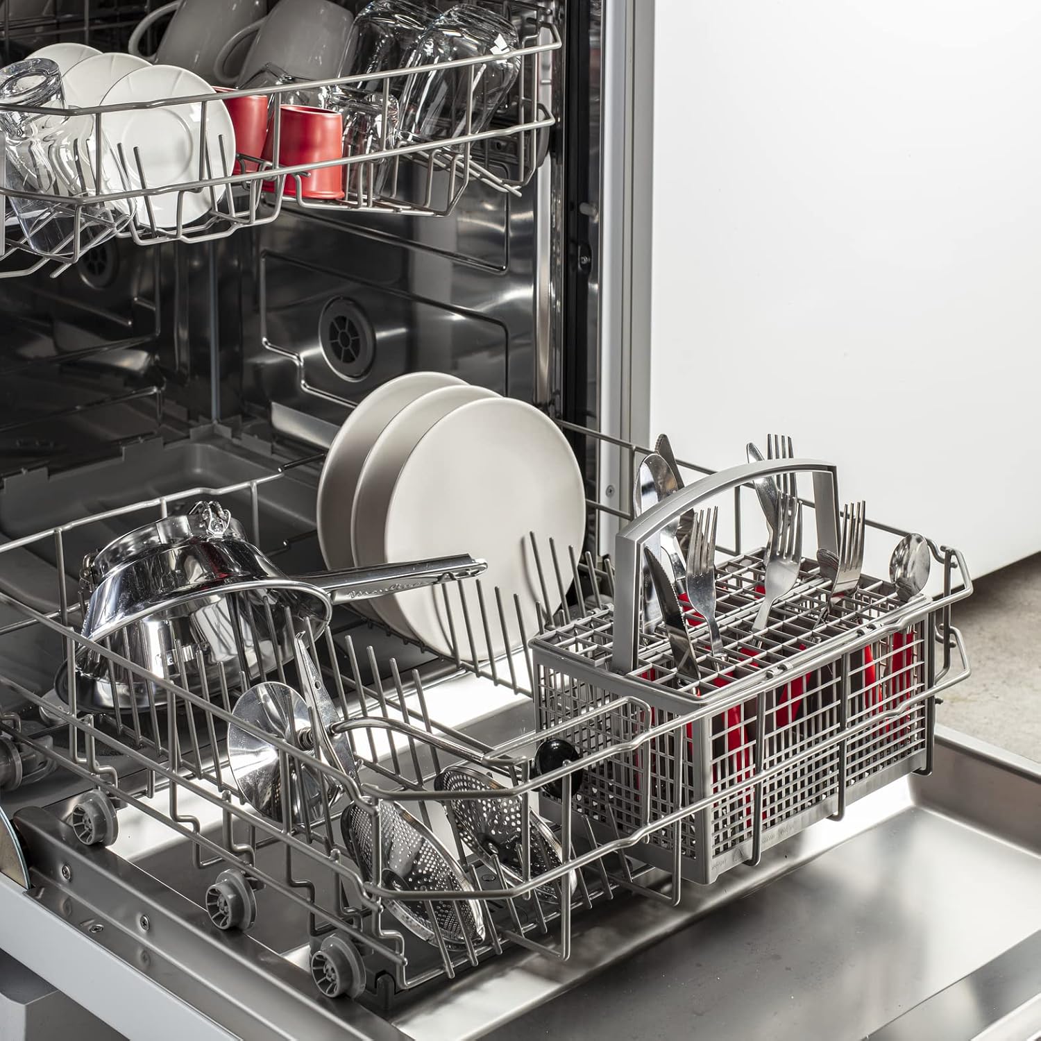 Moulinex - moulin à légumes manuel inox - petit modèle, purées, lave-vaisselle, fabrication française - A40106