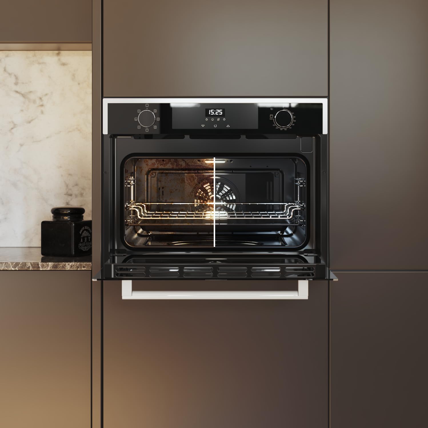 Cecotec - Bolero Hexa Edge - 45cm - 2600W, 53L, 7 fonctions, M224500