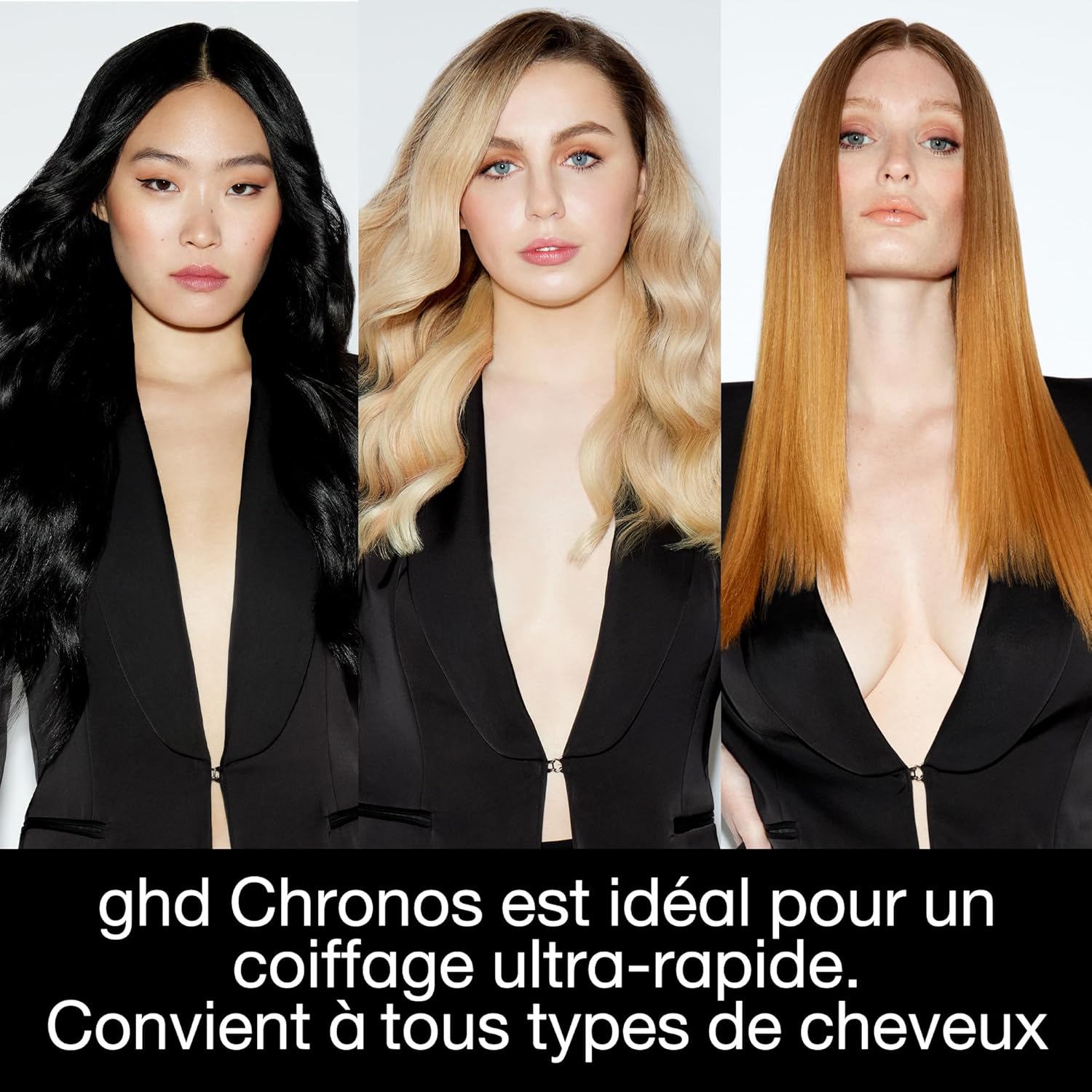 ghd - Chronos - lisseur professionnel, rapide, brillant, anti-frisottis