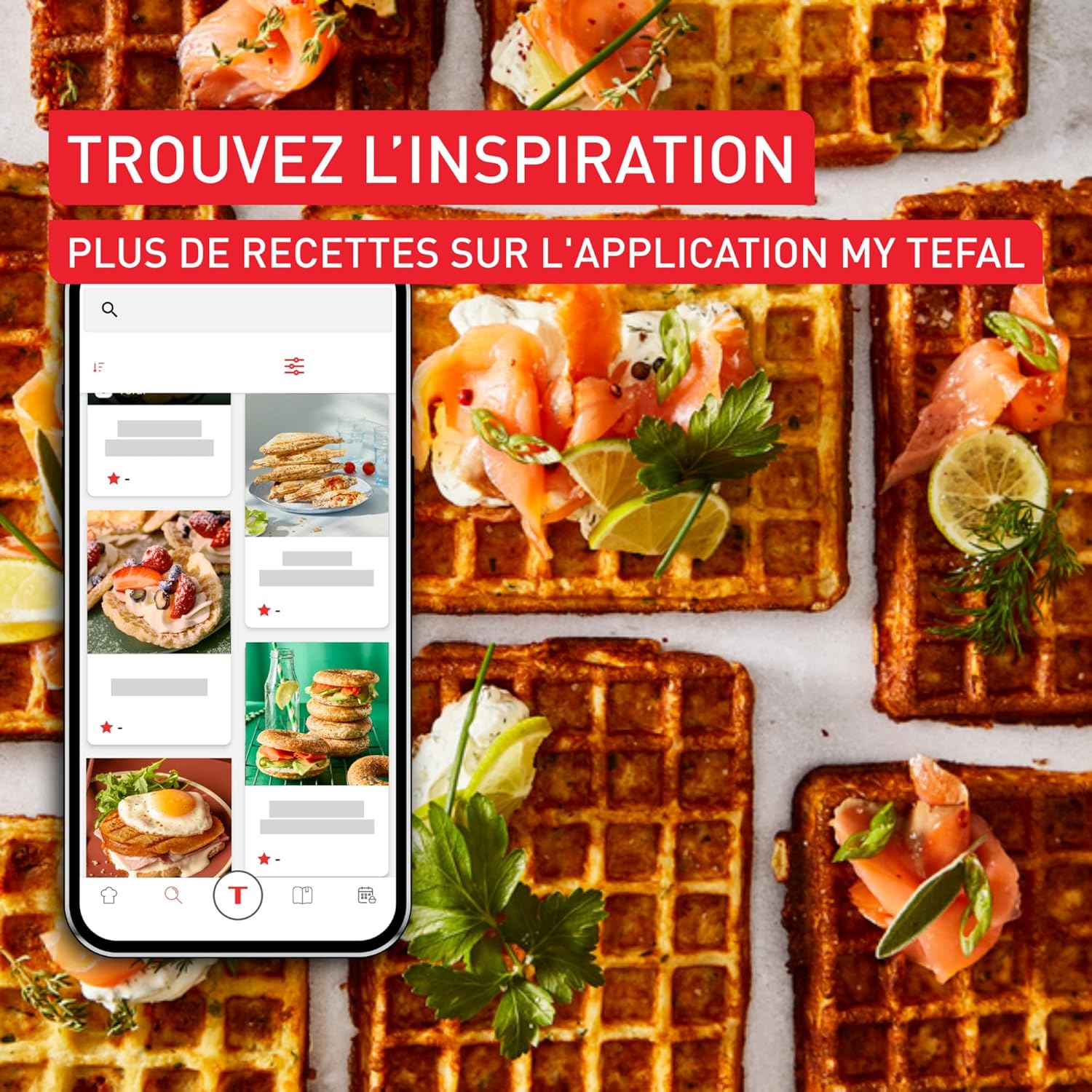 Tefal - Snack Collection - multi-plaques, recettes variées, SW8674F0