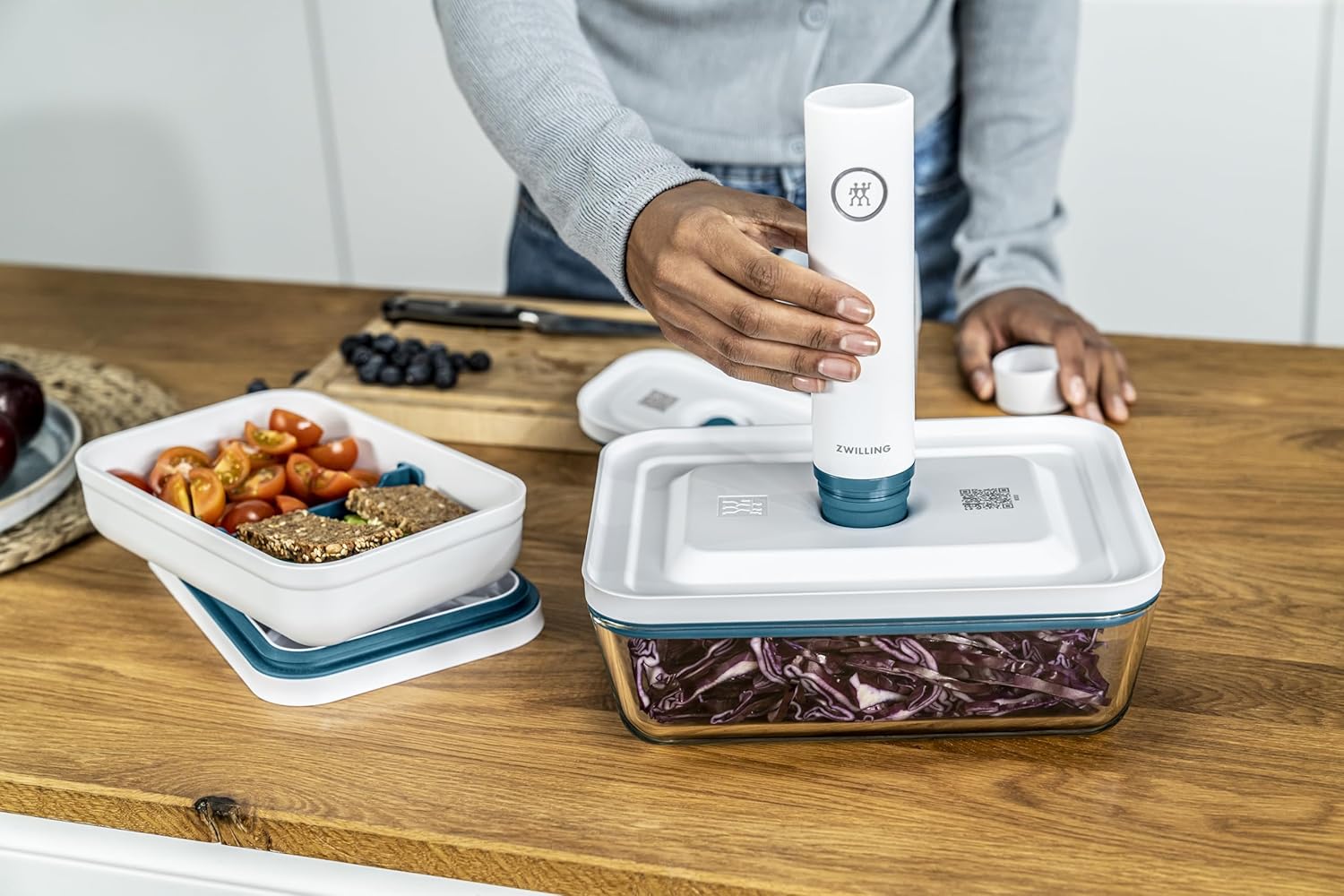 ZWILLING - Fresh & Save - Verre, 16 unités, kit de démarrage, hermétique