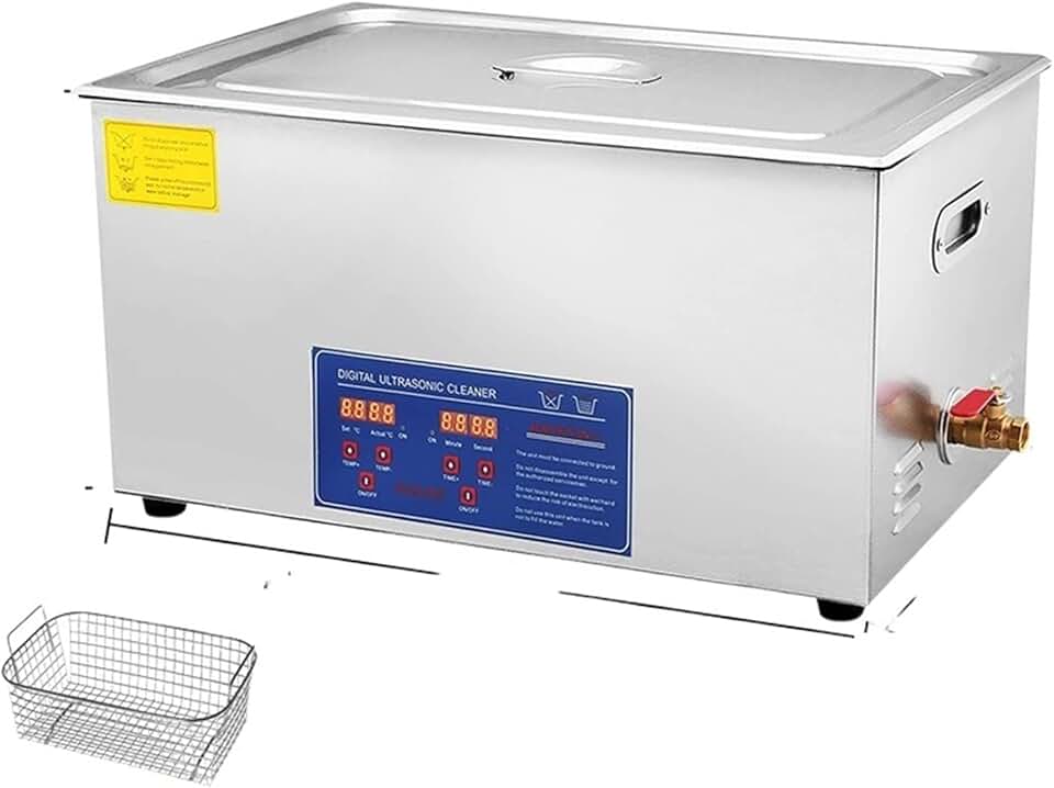 Nettoyeur à ultrasons - capacité 22L - lavage efficace et portable