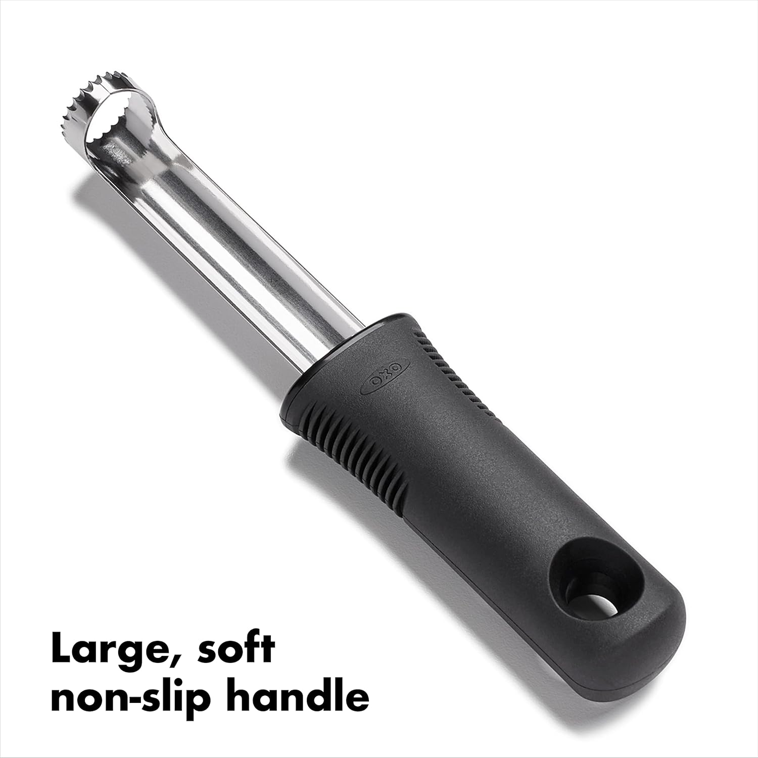 OXO - Good Grips - vide-pomme inox - poignée ergonomique, noir