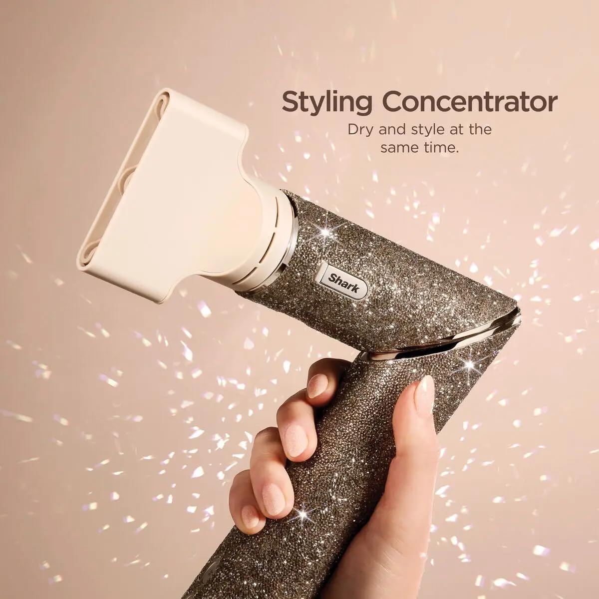 Shark – Styler air chaud – multi-styles – boucleurs auto-enroulants, brosses, concentrateur, coiffage polyvalent