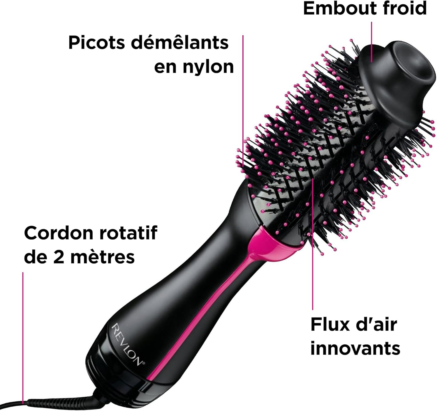Revlon - Brosse soufflante One-Step, volume, 1100W - RVDR5222