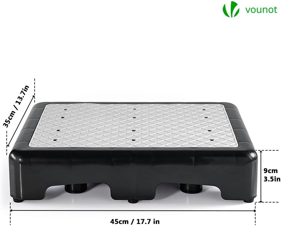 VOUNOT - Marchepied antidérapant grande surface - portatif, intérieur/extérieur - usage enfants et seniors