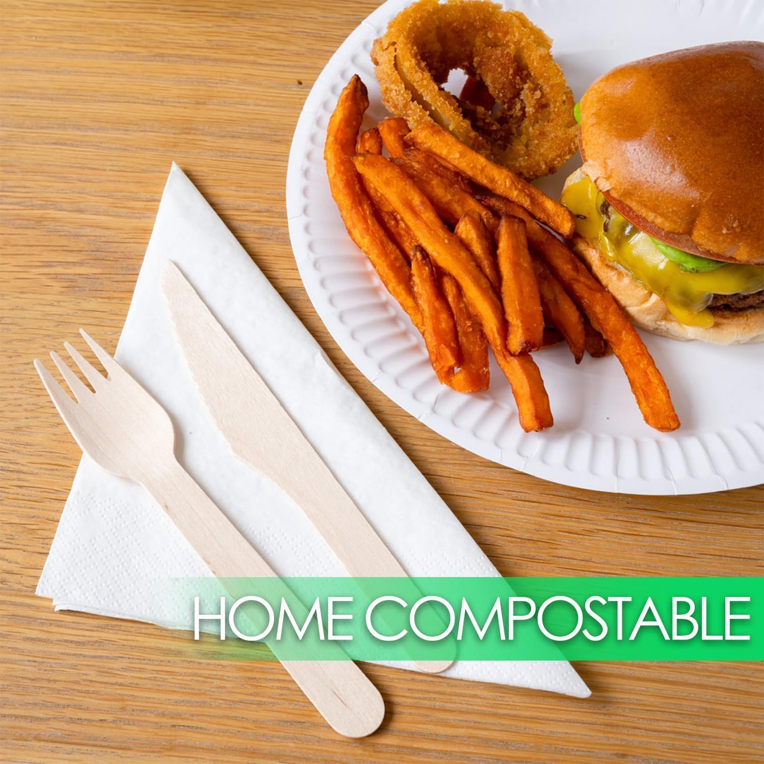 Talking Tables - assiettes en carton jetables 22cm - lot de 150, blanc