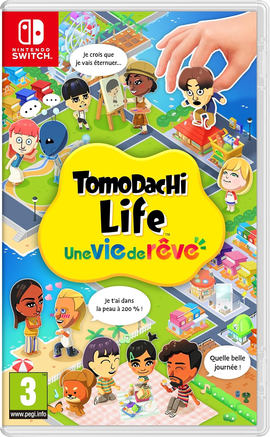 Jeux vidéo - Tomodachi Life - simulation de vie - Nintendo 3DS, unique et amusant