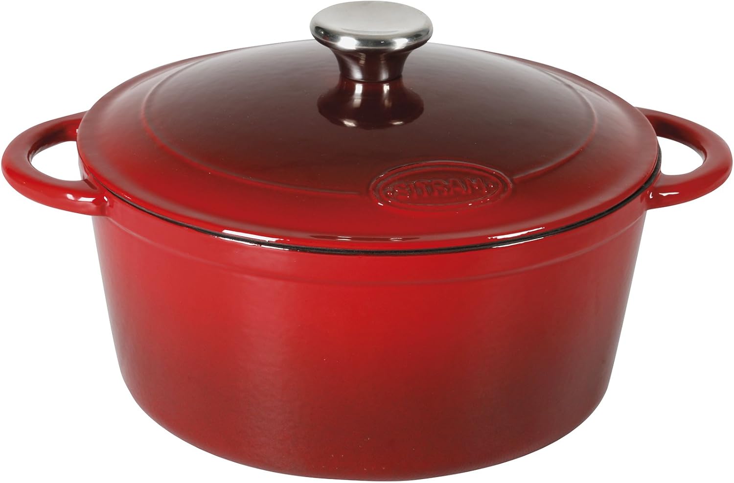 Sitram - Cocotte ovale en fonte émaillée 6.5L, 33x25x13.5cm - 710840