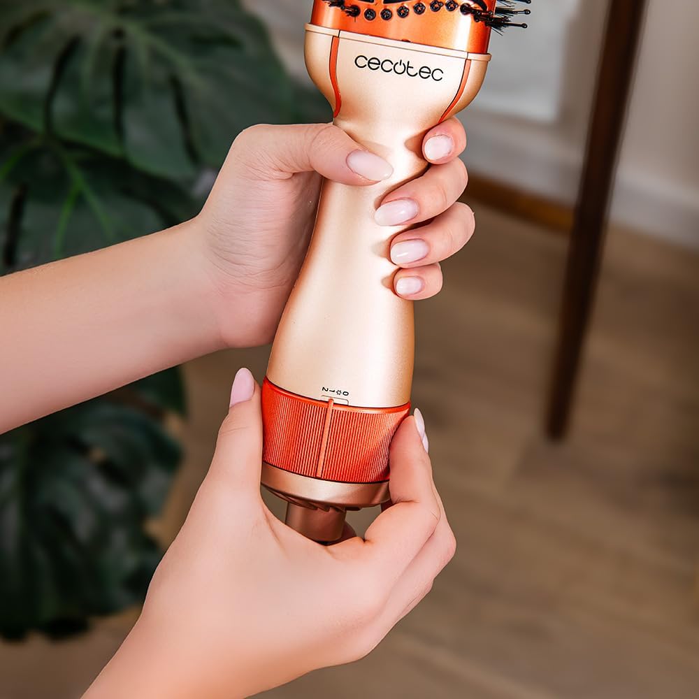 Cecotec - Brosse à Air CeramicCare - 1200W - sèche, lisse, volume, kératine