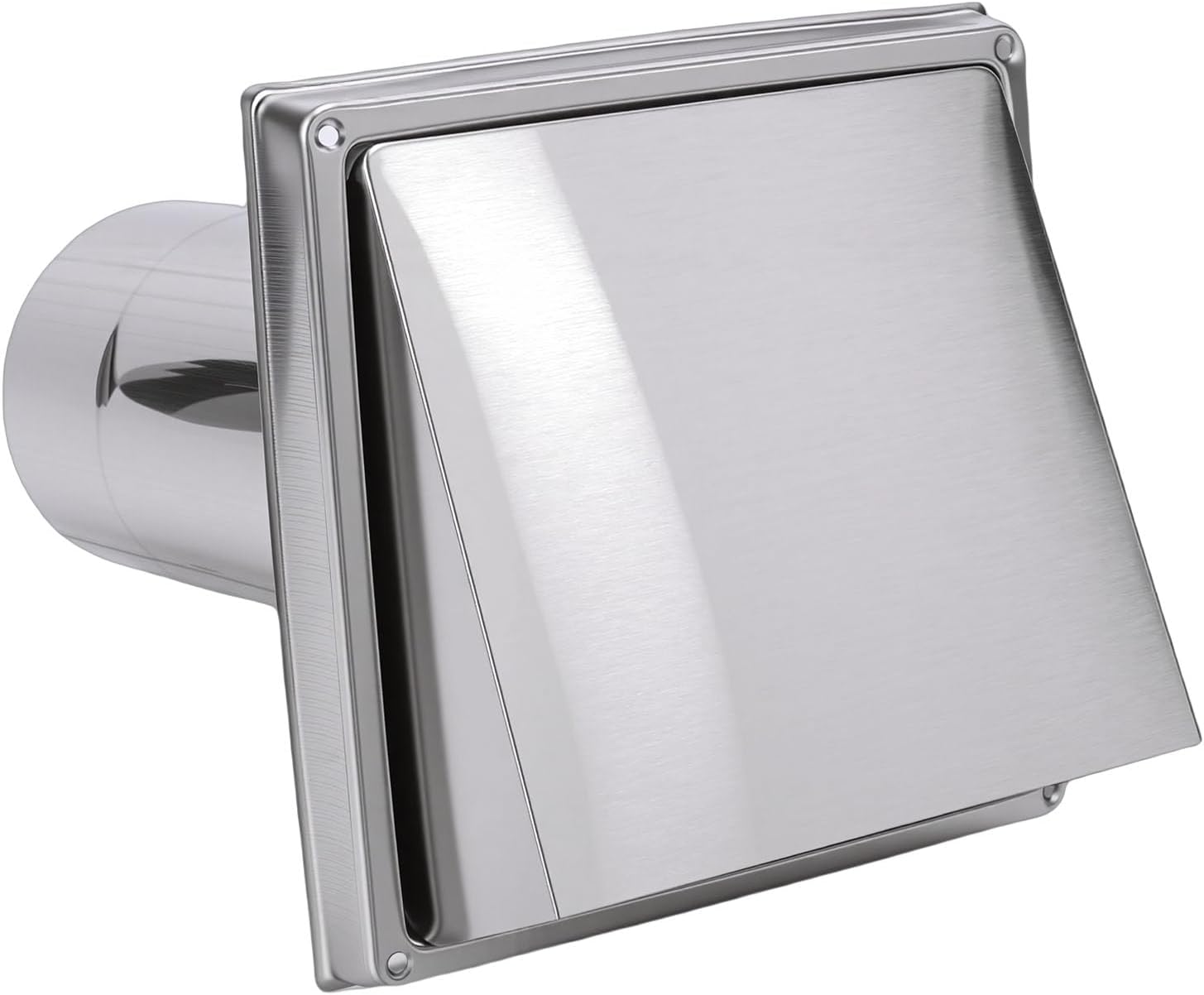 Fafeicy - Couvercle ventilation 4 pouces - inox, tuyau amovible