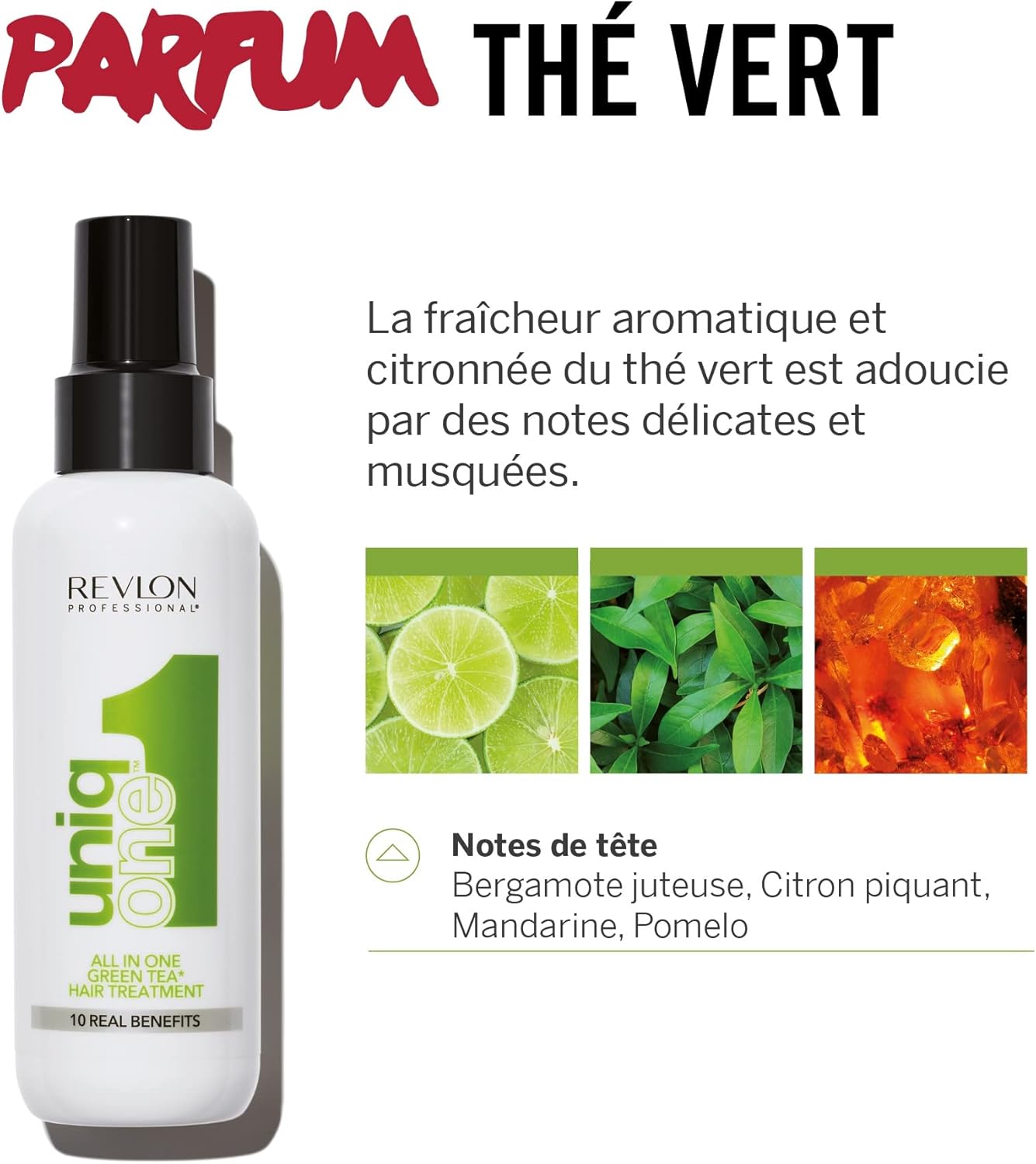 Revlon - UniqOne - 150ml - masque spray nourrissant vegan cheveux
