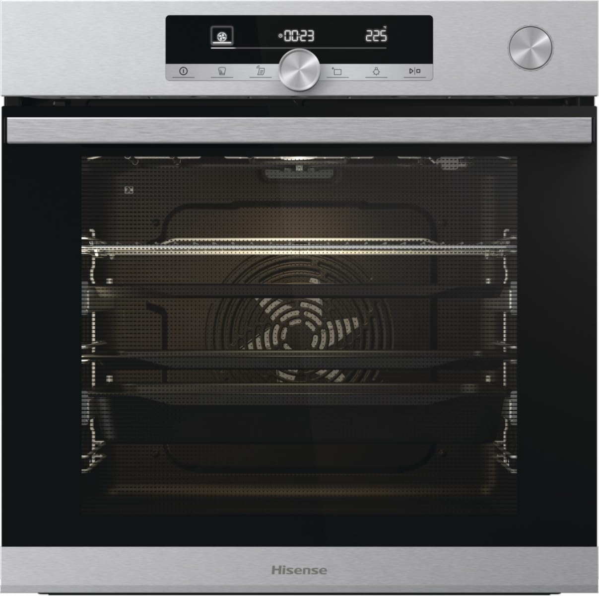 Hisense - four encastrable série O - 77L, 60cm, vapeur, pyrolyse, A+ - O643PX