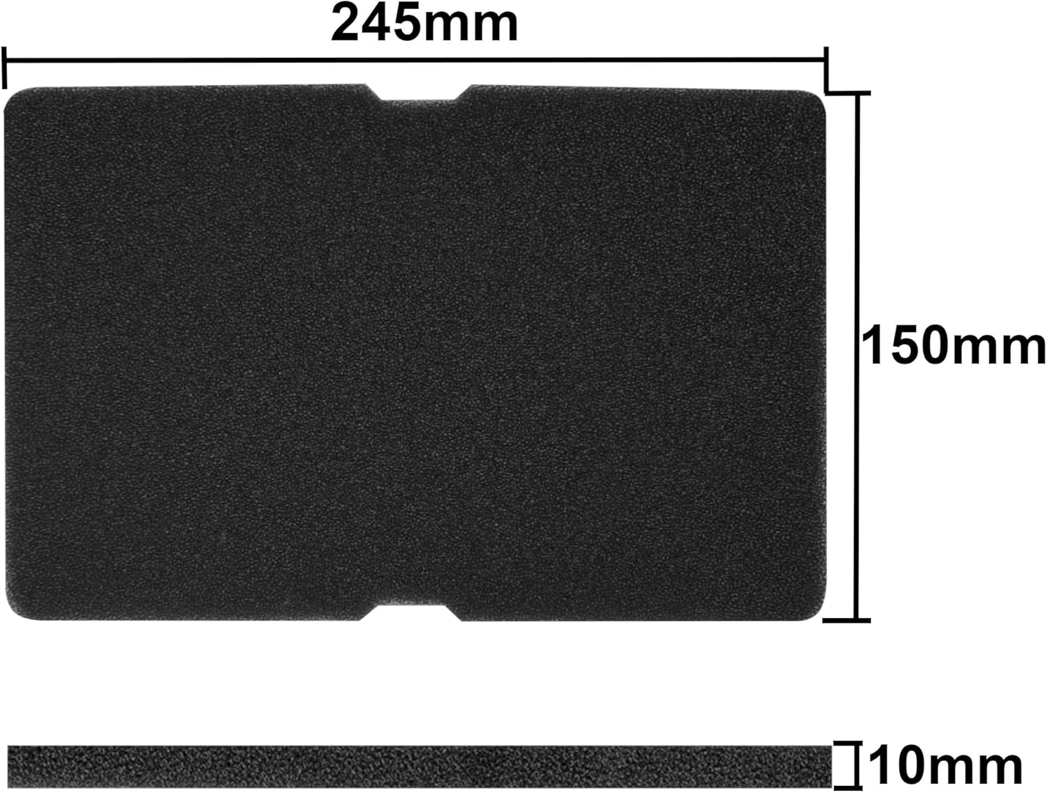 Cyclingcolors – Filtre mousse sèche-linge Beko/Grundig/Blomberg – compatible pompe à chaleur – set de 3 – 2964840100