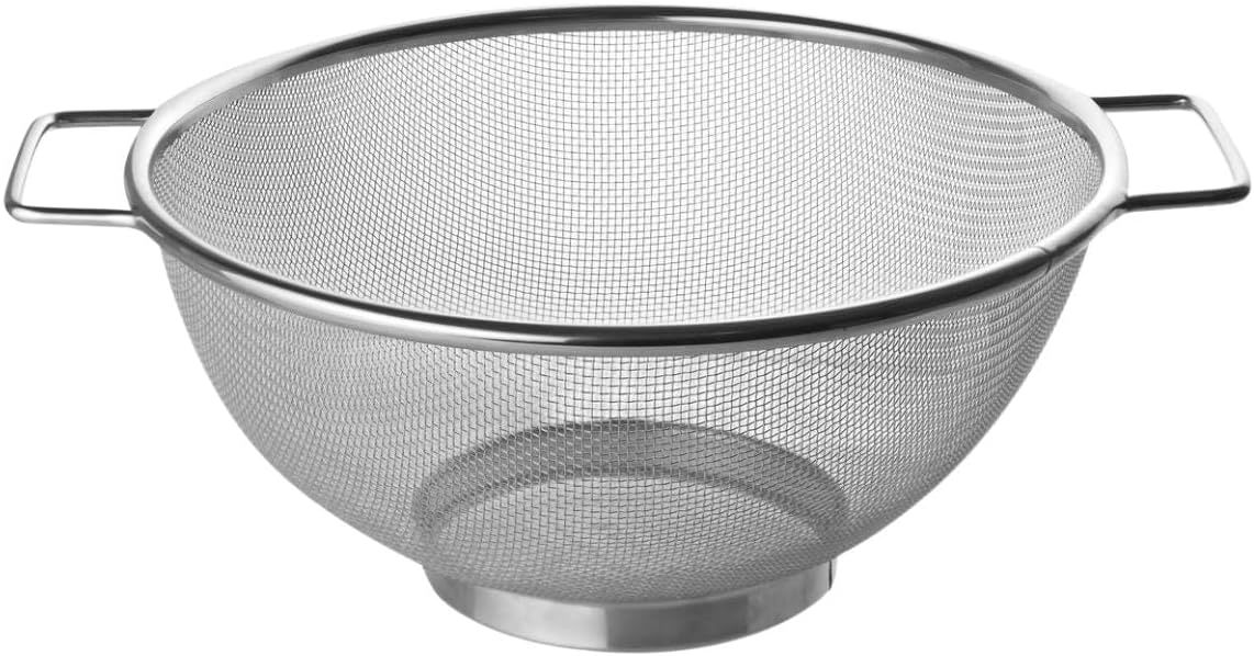 Fackelmann - passoire tamis inox - 26 x 11,5 cm - acier inoxydable, résistant, argent - 28333