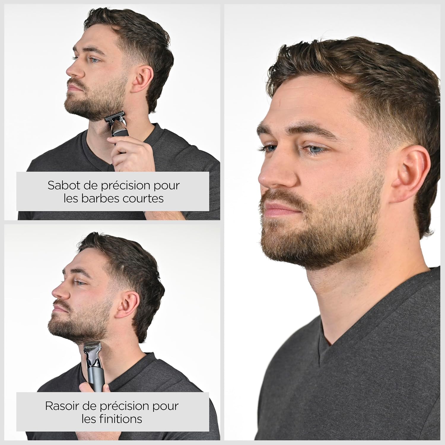 BaByliss - Super-X Metal - tondeuse 15-en-1, waterproof, lames acier japonais, sans fil, MT996E