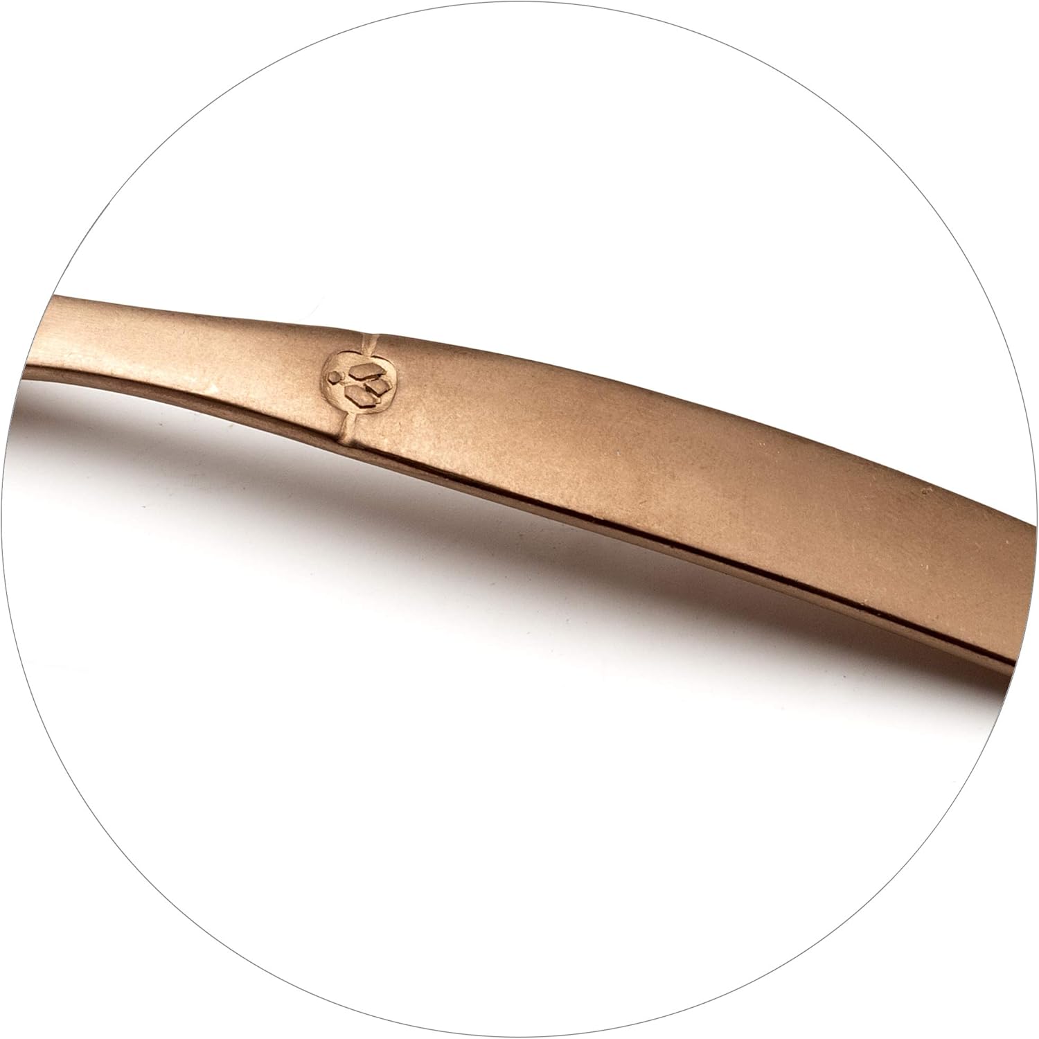 Lou Laguiole - Jet - 16 couverts pour 4 pers. inox 18/0, finition PVD cuivre