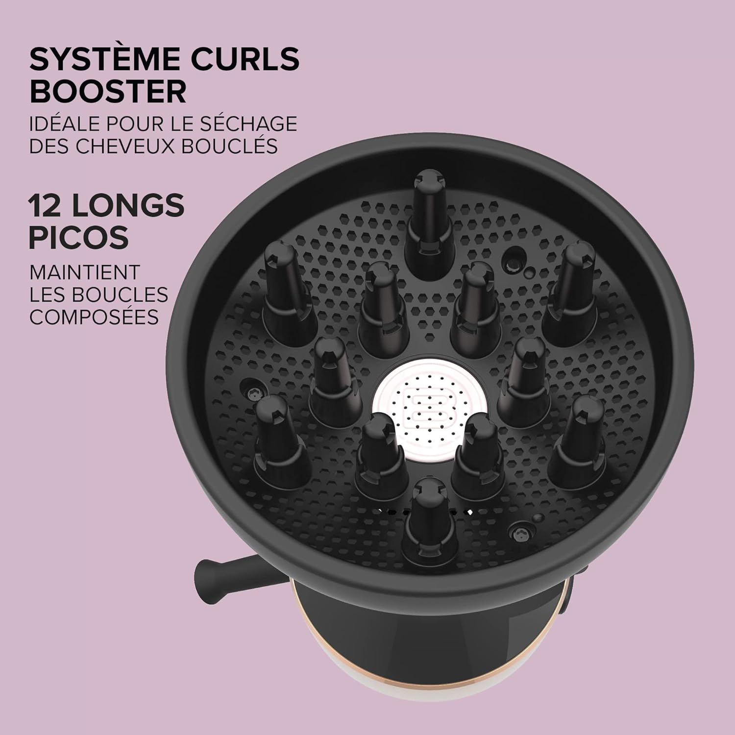 Bellissima - My Pro Diffon Ceramic - sèche-cheveux diffuseur, céramique, 2 vitesses, séchage doux, 700W