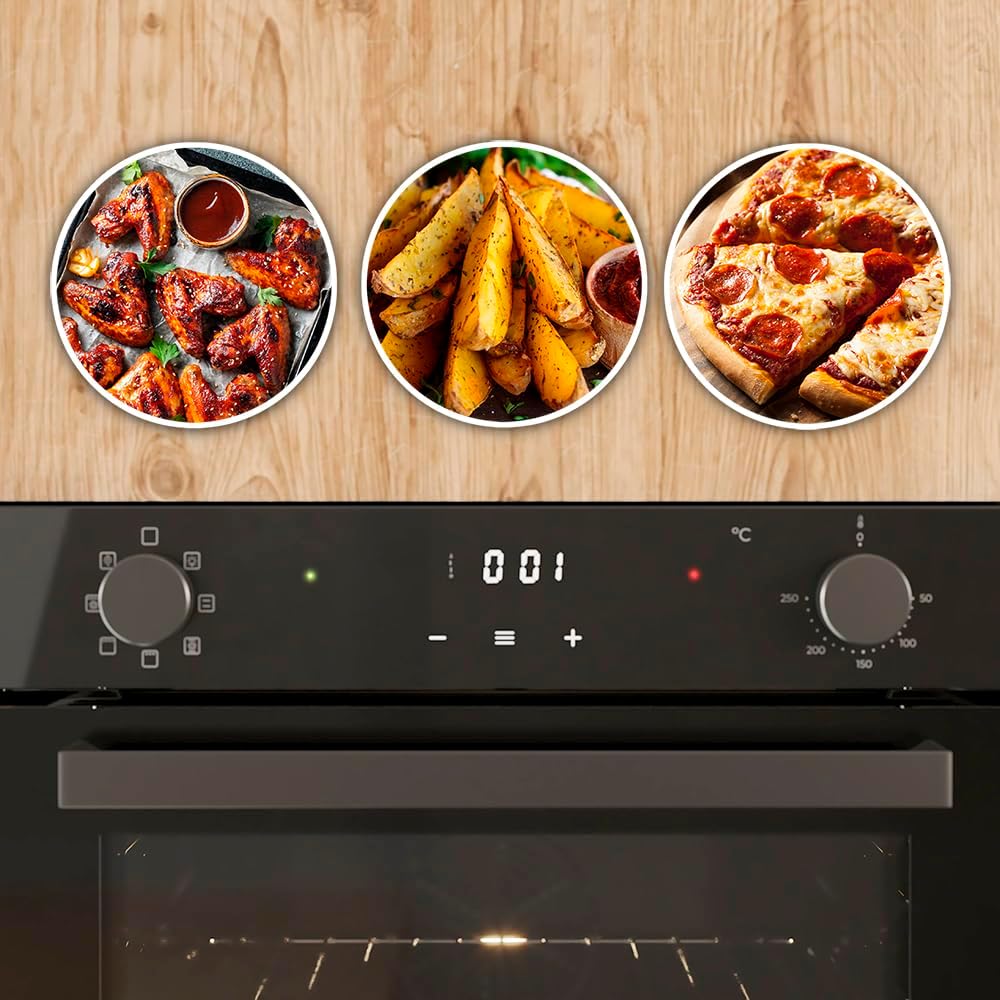 Cecotec - Four encastrable Bolero Hexa, 70L, 7 fonctions, 2800W, M226001