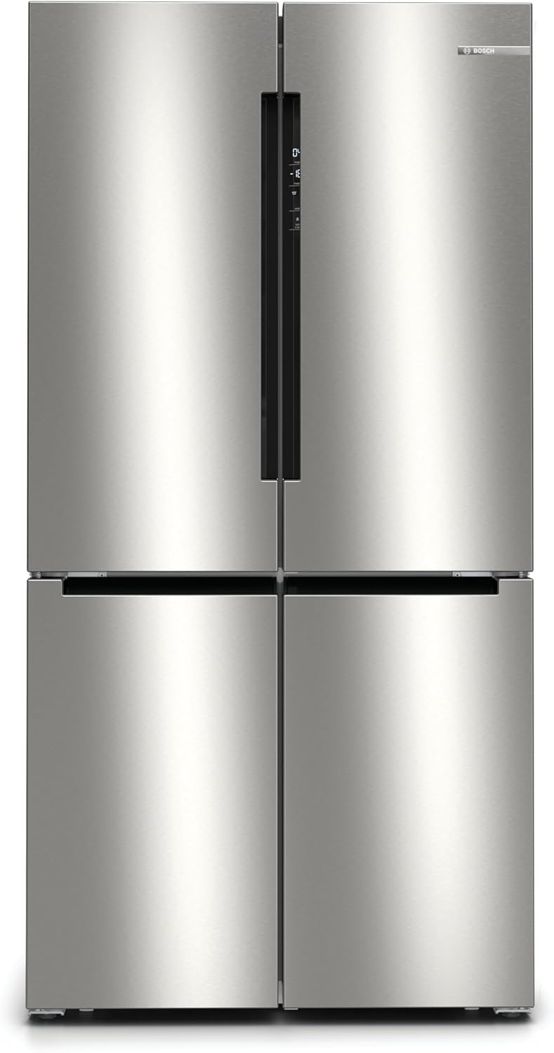 Bosch - Série 4 multi-portes, 605L, 183x91cm, inox, anti-traces KFN96VPEA