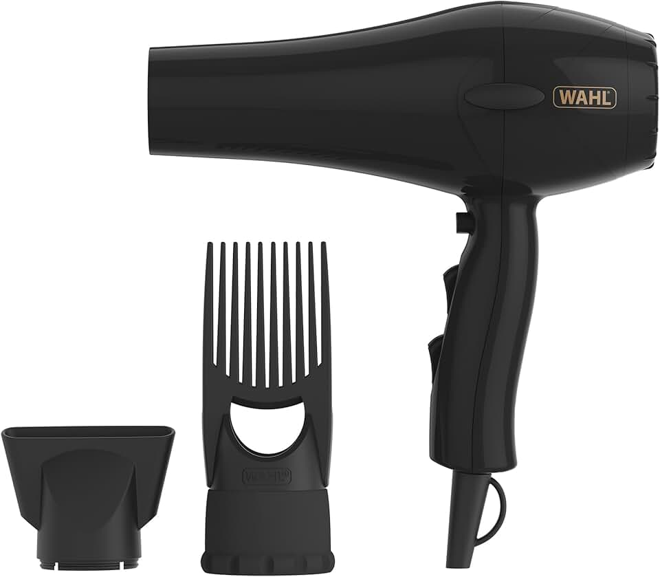 WAHL - PowerPik 2 - sèche-cheveux, 3 réglages, embout Pik, noir