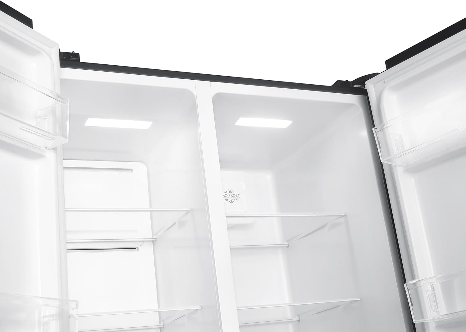 GEDTECH - réfrigérateur multi-portes 510L, eau, noir - GSBS510BL