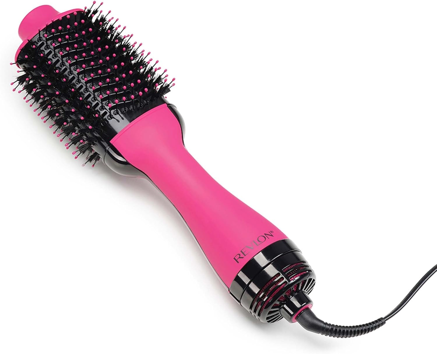 Revlon - Sèche-cheveux Salon One-Step, rose, ionique céramique, cheveux longs, RVDR5222PE