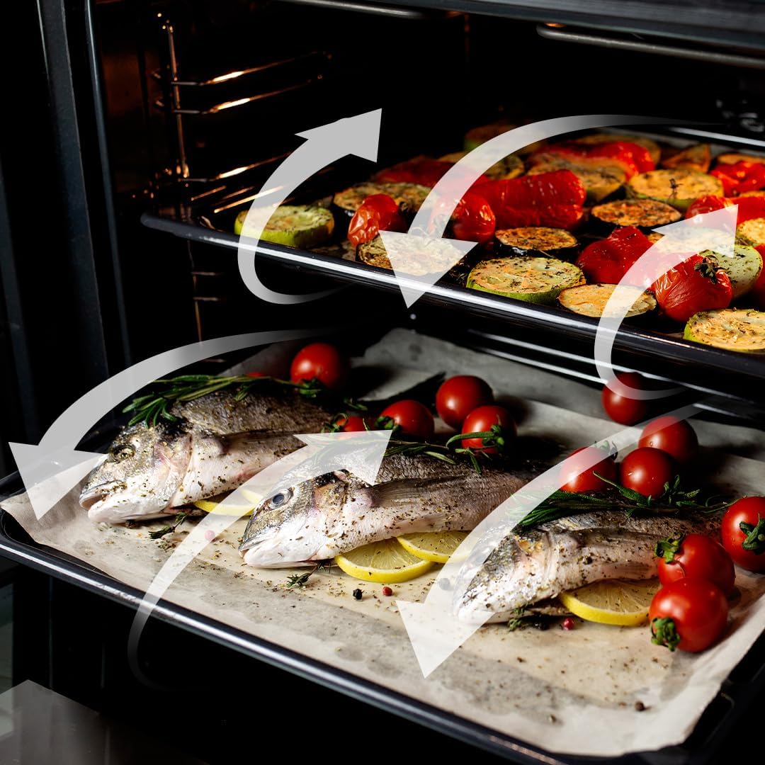 Cecotec - Four encastrable Bolero 60 cm multifonction, 72L, Airfryer, AF316000