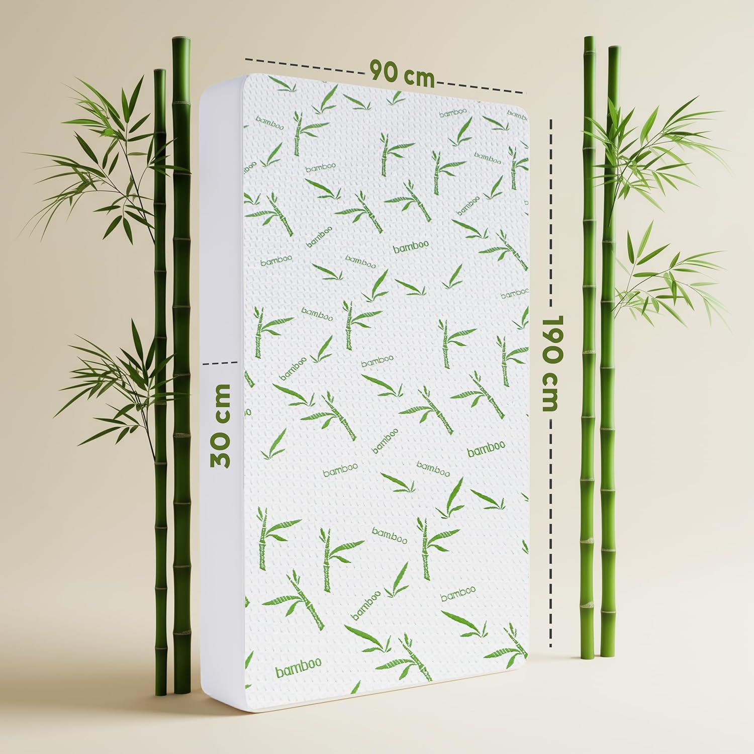 Utopia Bedding - protège-matelas Premium - 90x190x30 cm - imperméable, certifié Oeko-Tex, respirant